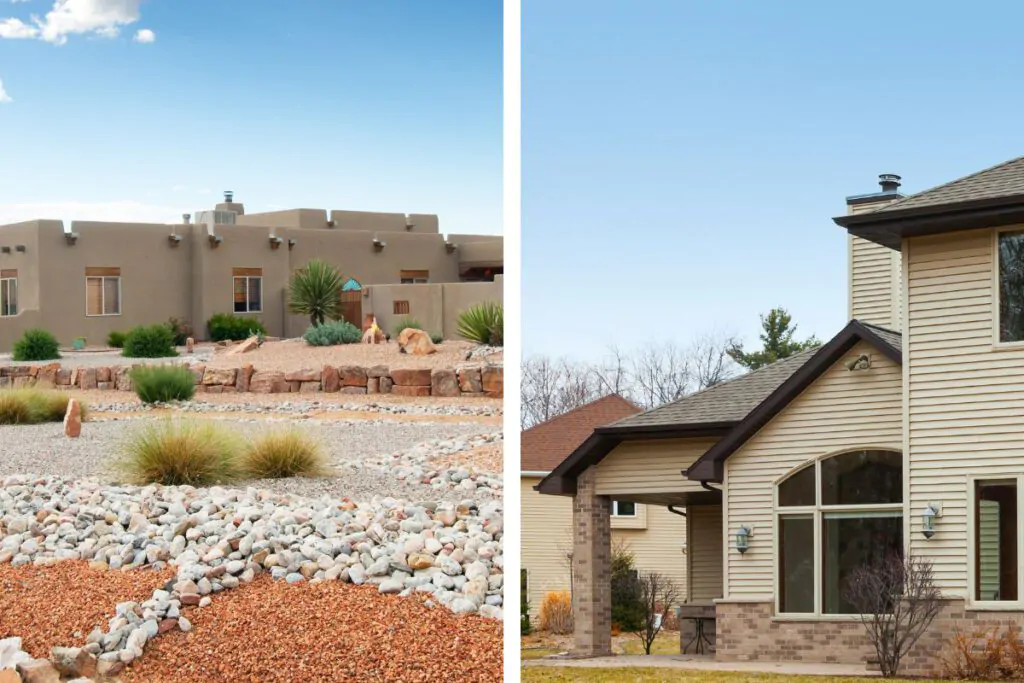 Siding and Stucco comparison