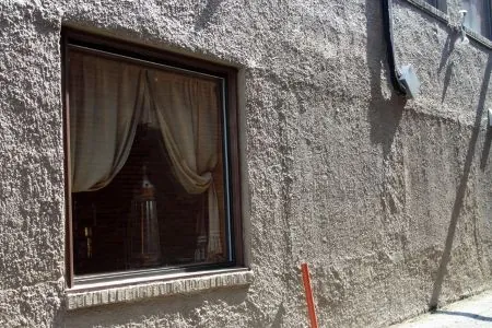 stucco wall with window in albuquerque nm